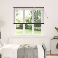 Zavjesa za prozor sa zavjesama 80 x 130 cm, crna