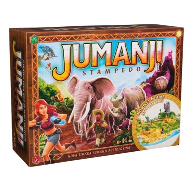 SPIN MASTER Društvena igra, Jumanji Stampedo HR
