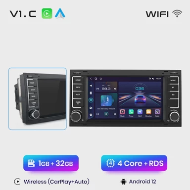 Multimedia pametni sustavi za automobile,VW Touareg Multivan T5 Transporter,2004-2009,V1 Pro C,1GB,32GB