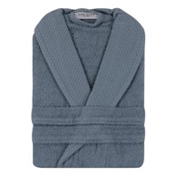 FOUTASTIC Plavi pamučni kućni ogrtač S Cappa