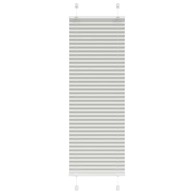 Plisirana roleta svjetlosiva 40 x 100 cm (širina tkanine nije navedena)