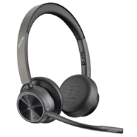 POLY Slušalice Voyager 4320 UC, bežične, USB-A, Bluetooth, crne