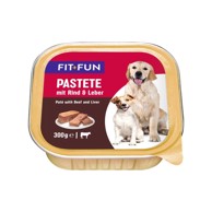 FIT+FUN Pate Adult govedina i jetra 300 g ALU-pak