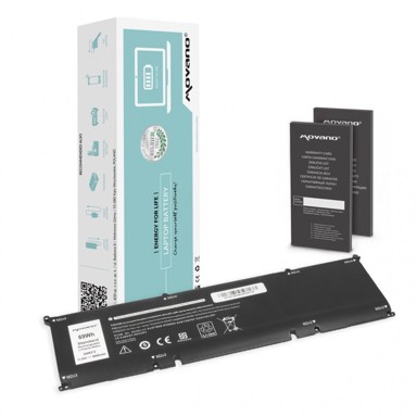 ALIENWARE Baterija 69KF2 za M17/M15 R3 R4 Precision 5550 XPS 9500/9510 6000 mAh