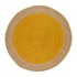 UNIVERSAL Senf žuto-u prirodnoj boji okrugli tepih ø 120 cm Mahon 