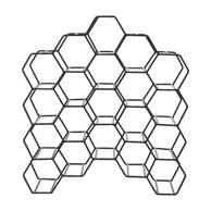 LIGHT & LIVING Salbris stalak za vino, metalni, 12 boca, crni