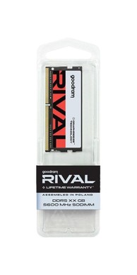 GOODRAM RAM memorija RIVAL, 32 GB (2 x 16 GB), DDR5 5600 MHz, CL40, SO-DIMM