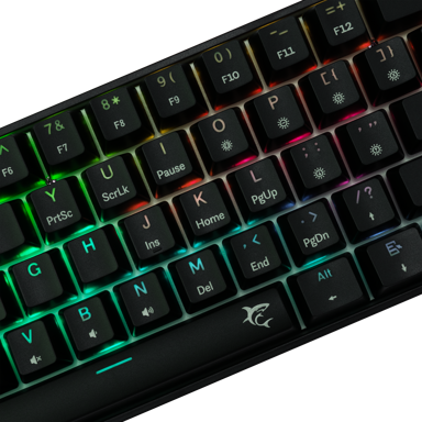 WHITE SHARK Tipkovnica Gk-004131 Shinobi-2, crna 
