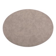 ZICZAC Siva prostirka s imitacijom kože Troja, 33 x 45 cm