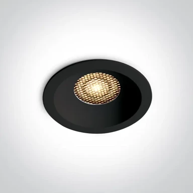 Ugradbena LED svjetiljka s Honeycomb mrežicom DM10114DH/B/V, 14 W, CCT, crna