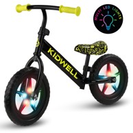KIDWELL Balans bicikl REBEL LED, žuti