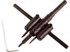 EXTOL CRAFT Svrdlo za rupe za drvo 1804 30-120 mm, siva