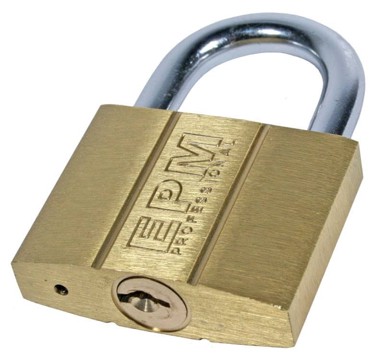 Mesingani lokot 30 mm E-750-0001 5 ključeva