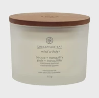 CHESAPEAKE BAY Svijeća 3 wick Peace & Tranquility (Cashmere jasmine)