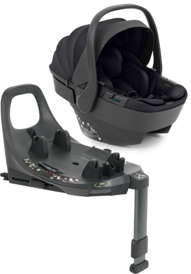 EGG Autosjedalica Cloud Shell 360 i-Size, 40-87 cm, Isofix baza 360, Carbonite