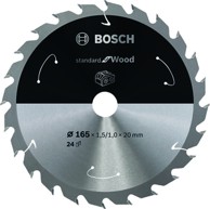 BOSCH List kružne pile Standard for Wood, za akumulatorske ručne pile