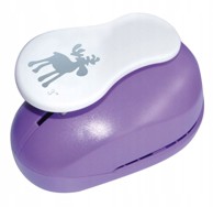 Ukrasni bušač PLAYBOX DIY los, za papir i pjenasti papir, Ø 7,6 cm