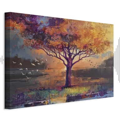 Slika Autumn Sketches, jednodijelna, široka, 60x40 cm