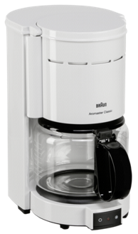 BRAUN Aparat za filter kavu KF 47/1 Classic Aromaster, bijeli