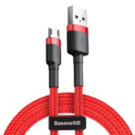 BASEUS USB kabel Cafule Micro USB 1.5A 2m, crveno