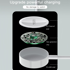 YESIDO Induktivni punjač CA113 za Apple Watch s Type-C na Lightning kabelom, bijele