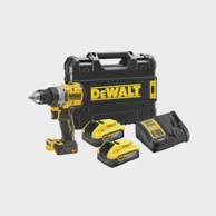 DEWALT Akumulatorska bušilica 90 Nm, 18V, 2x baterija 5,0Ah, TSTAK