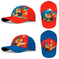 PAW PATROL Kapa, 54-56 cm, plava, crvena