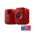 KEF Zvučnici LSX II, crveni (Wi-Fi, Bluetooth, par)