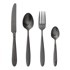 BLOOMINGVILLE Set pribora za jelo 4 kom Cutlery Eleganza, crni