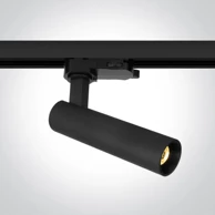 Reflektor za šinu, DM65108AT/B/W, LED, 9W, WW, 36°, 230V, dimabilno, crna