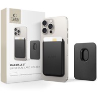 TECH-PROTECT Stražnji MagSafe džep od kože, crni