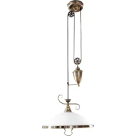 Luster Elisett E27 1x max. 60 W, IP20 RA2756, brončana