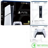 SONY PlayStation 5 Digital Edition Slim D Chassis 1TB + dodatni kontroler + punjač kontrolera