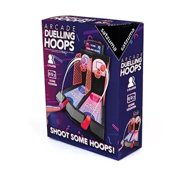 SATZUMA Igračka koševi Duelling Hoops