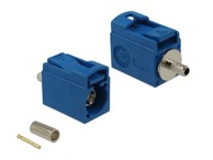 DELOCK FAKRA C ženski 21 mm (kratki), za krimpanje