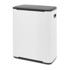 BRABANTIA Bijela željezna kanta za smeće za odvojeni otpad/na dodir 60 l Bo Touch Bin