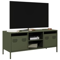 TV ormarić maslinastozeleni 101,5 x 39 x 43,5 cm čelični