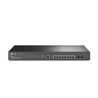 TP-LINK Mrežni prekidač Omada JetStream 8-portni 2.5G L2+ upravljivi PoE+ 8×2.5G RJ45 2×10G SFP+ rack 1U