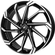 RC DESIGN Aluminijski naplatak RC36, 7 x 17, 5/108, ET50, X8, SGVP, crni sjajni polirani