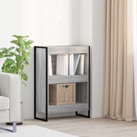 Polica za knjige Siva Sonoma 80 x 30 x 155 cm