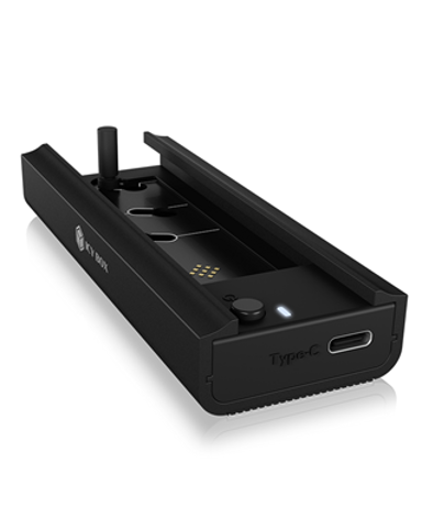ICY BOX Eksterno kućište IB-1820M-C31, aluminijsko kućište, M.2 NVMe SSD - USB-C, crno
