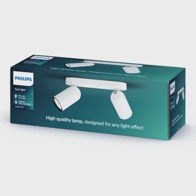 Reflektor, Pongee, 50582/31/PN, 2xGU10, max 10W, 230V, bijela