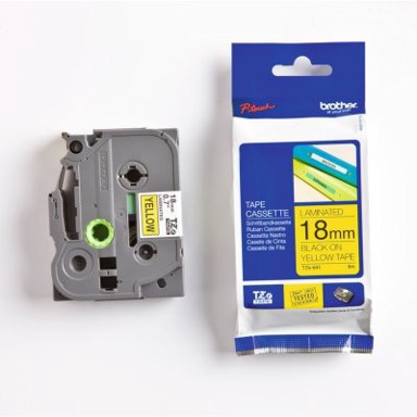 BROTHER P-Touch vrpca TZE641, 18 mm, crno-žuta