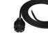 Gumeni kabel za napajanje s ravnim utikačem 1,5 m 3 x 1,5 mm² 16 A IP44