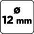 GRAPHITE Svrdlo za beton 12x150 mm brušeno