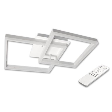 LED Visilica Galaxis Herkules, 70W, 54x54x13cm, bijela