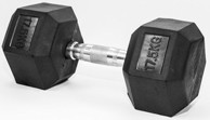 FITMOTIV Gumirana bučica HEX 3 kg