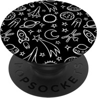 COOL PopSockets držač za telefon Outer Space, svemirska letjelica