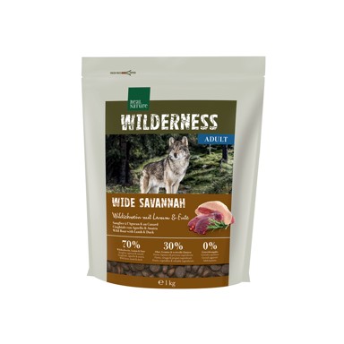 REAL NATURE Wilderness Adult vepar, janjetina i patka 1 kg