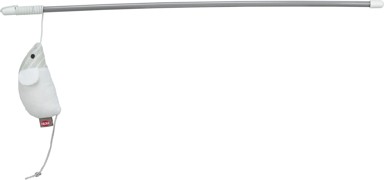 TRIXIE Igračka za mačke, plastični štap s mišem, 46 cm